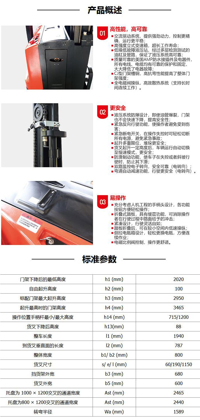 電動(dòng)堆高車